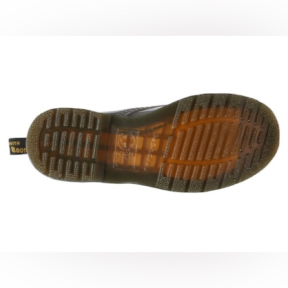 NIB Women’s Size 7 (Euro Size 38) Dr. Martens 1460W 8-eye Combat Boots Zinc Gray - Picture 5 of 15